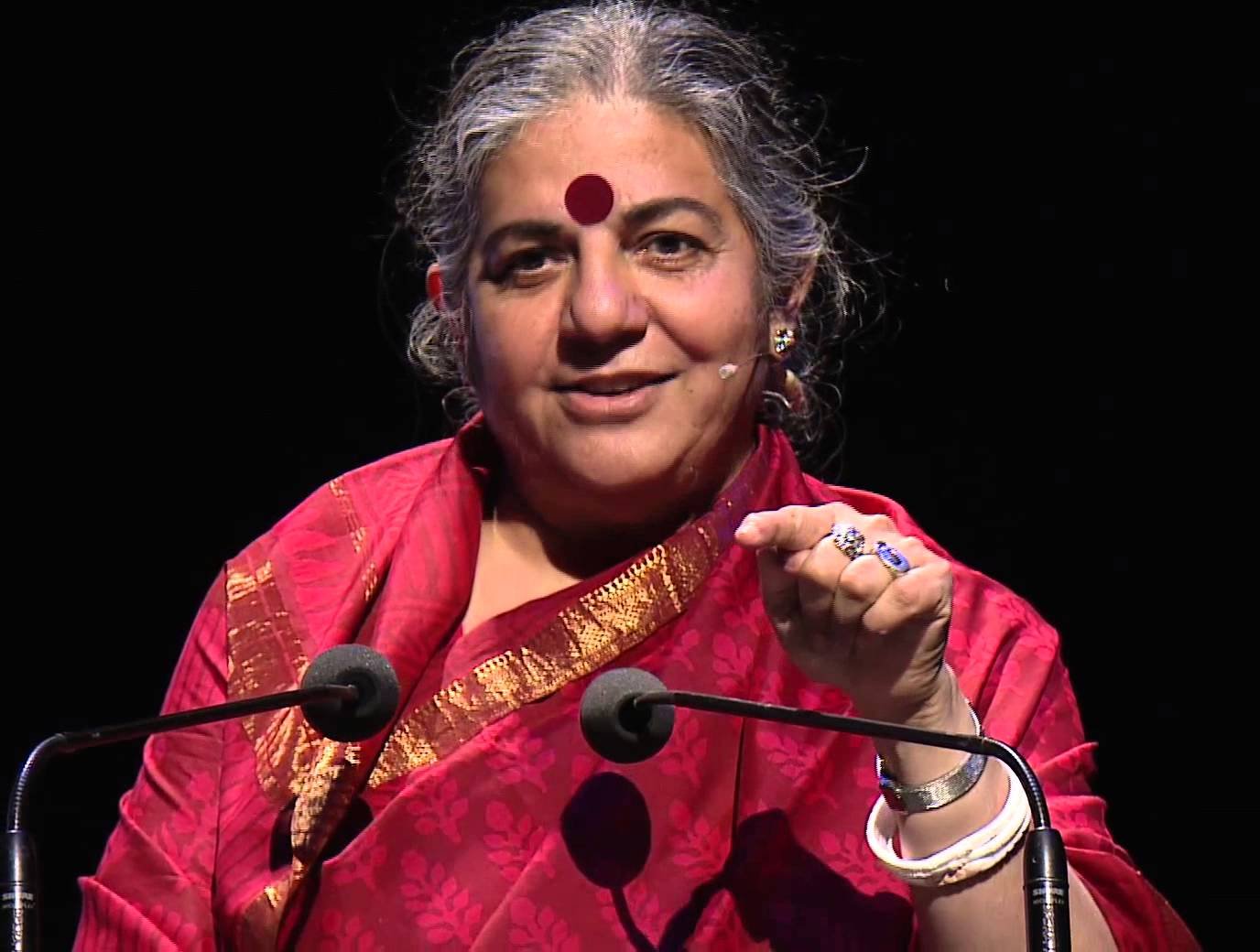 Dr. Vandana Shiva - Diretora Executiva da Navdanya Trust