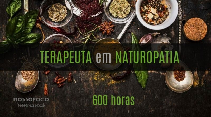 Terapeuta em Naturopatia - Curso Online
