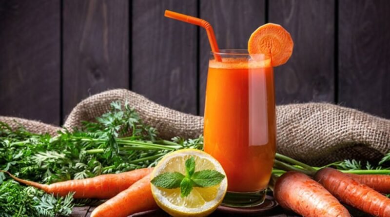 Suco de Cenoura 8 Benefícios